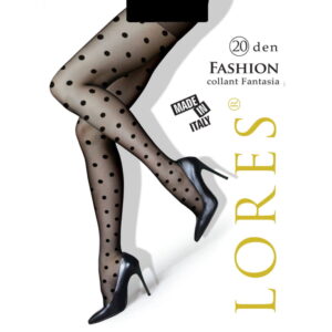 LORES Muster FASHION Strumpfhose 20 Den