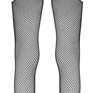 Strapsstrumpfhose mit Netz und kleinen Ösen