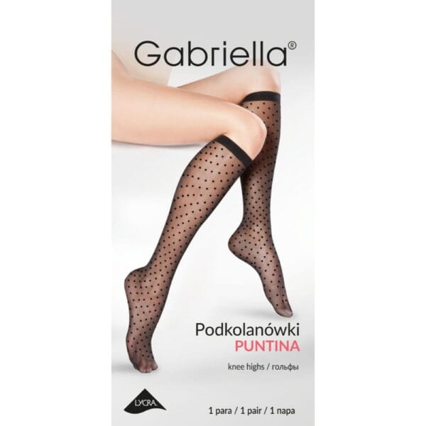 Kniestrümpfe GABRIELLA Muster PUNTINA Code 508