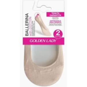 Balerínky GOLDEN LADY, 2 ks, bavlna, 6 